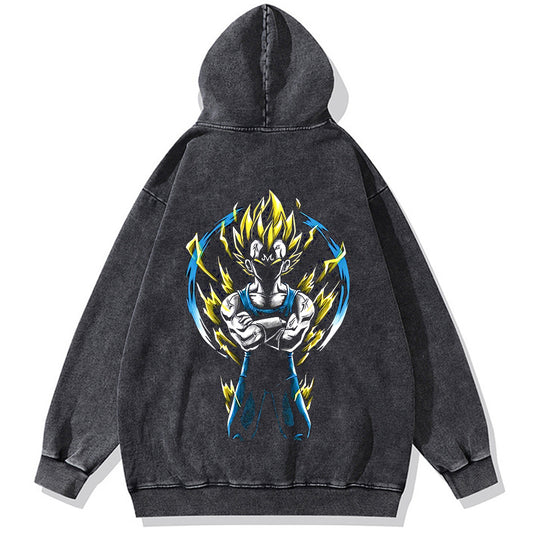 Vegeta Vintage Hoodie