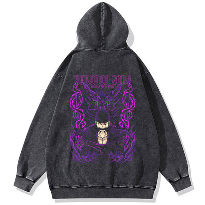 Zoro Haki Vintage Hoodie