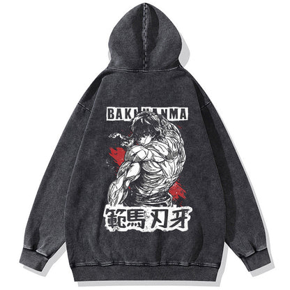 Baki Hanma Vintage Hoodie