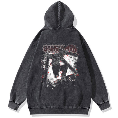 Chainsaw Man Vintage Hoodie