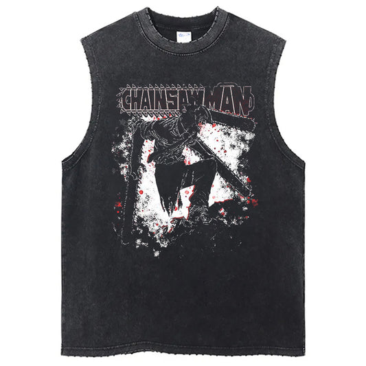 Chainsaw Man Tank Top