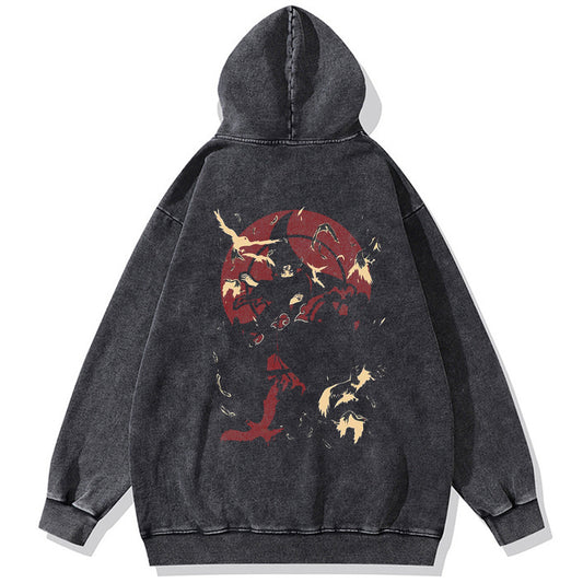 Crow Clone Jutsu Vintage Hoodie