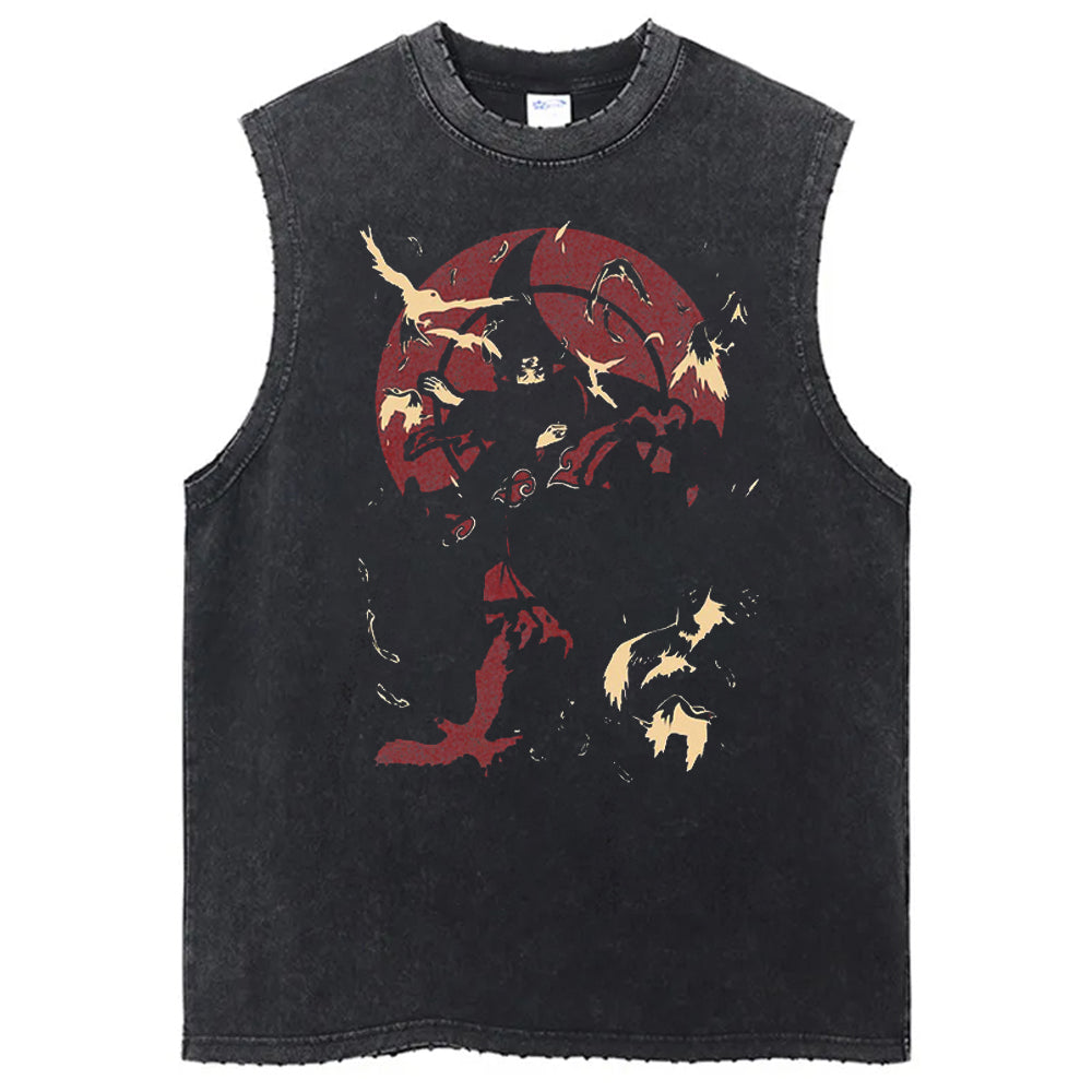 Crow Clone Jutsu Tank Top