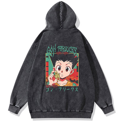 Gon Freecss Vintage Hoodie