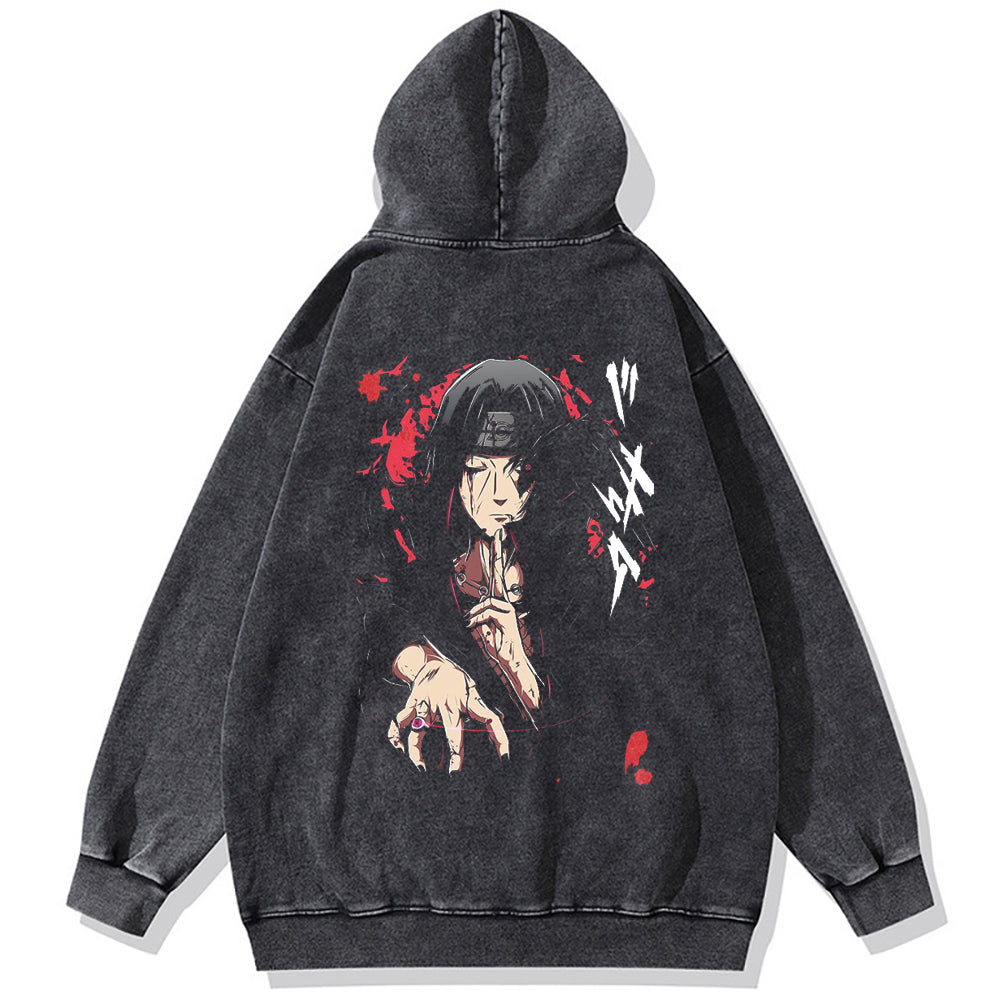 Itachi Uchiha Vintage Hoodie