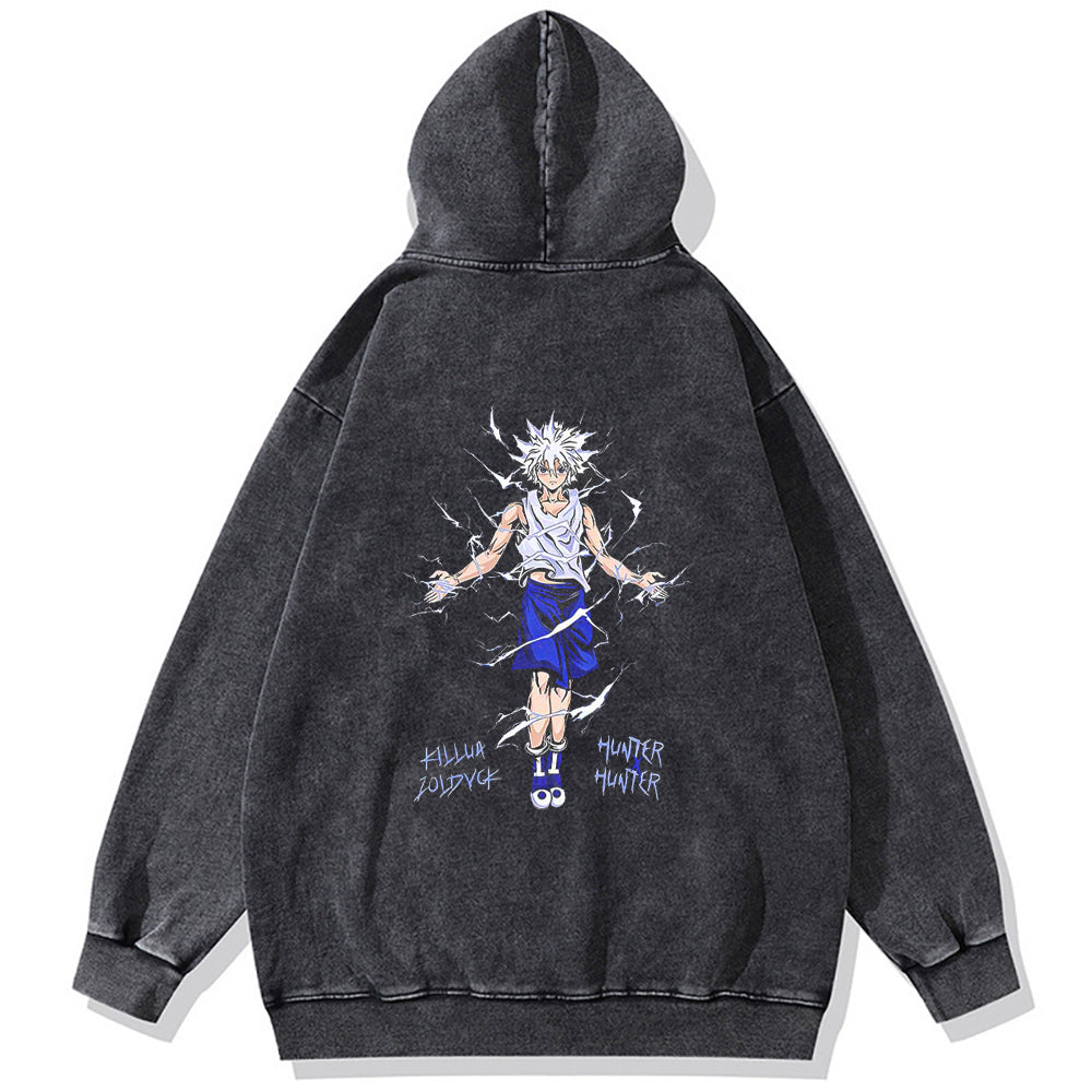 Killua Zoldyck Vintage Hoodie