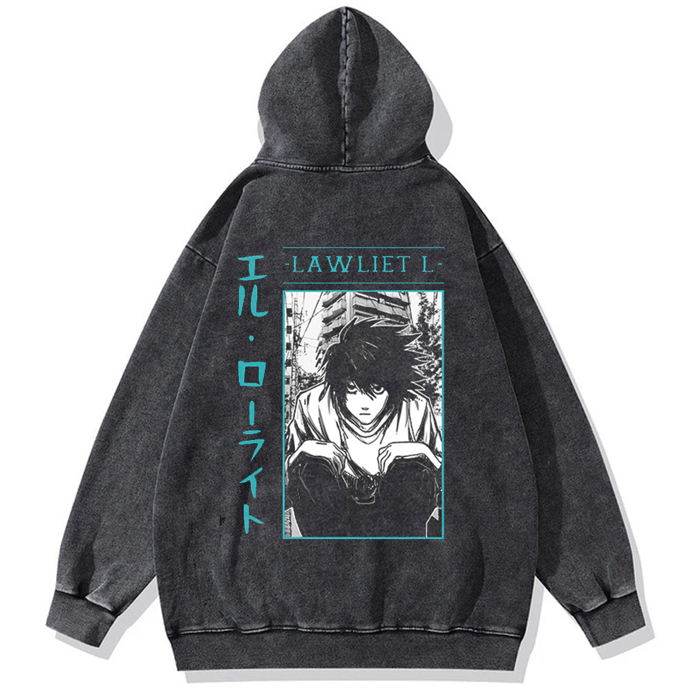 Lawliet Vintage Hoodie