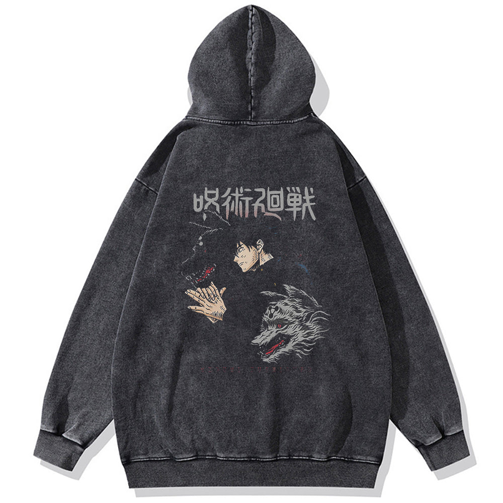 Megumi Fushiguro Vintage Hoodie