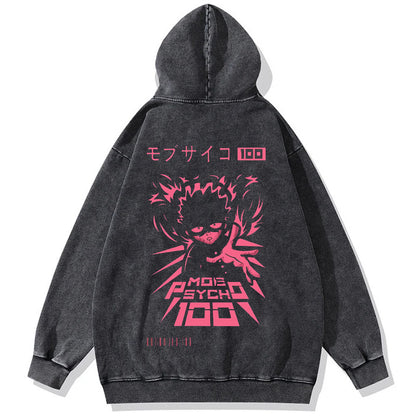 Mob Psycho 100 Vintage Hoodie