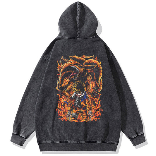 Nine-Tails Vintage Hoodie