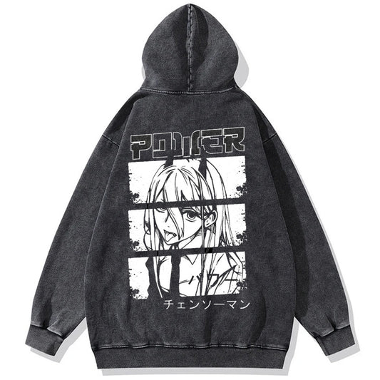 Power Vintage Hoodie