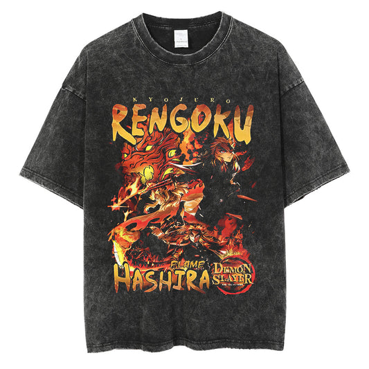 Rengoku Hashira Vintage T-Shirt