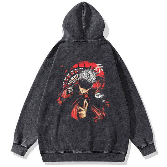 Reversal Red Vintage Hoodie