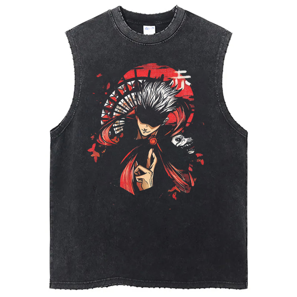 Reversal Red Tank Top