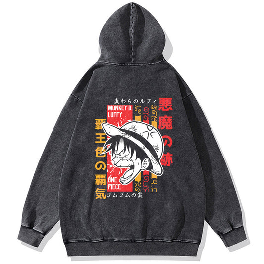 Straw Hat Luffy Vintage Hoodie