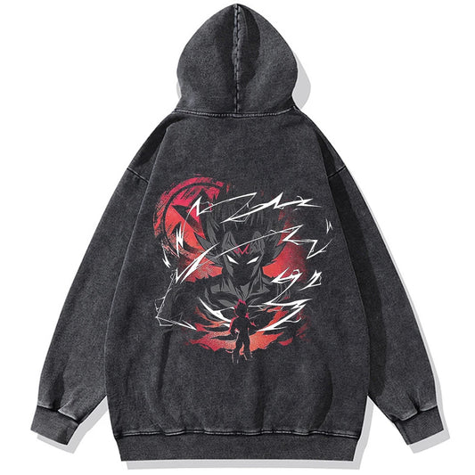 Majin Vegeta Vintage Hoodie