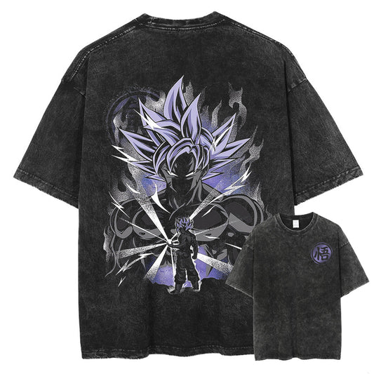 Ultra Instinct Back Print Vintage T-Shirt