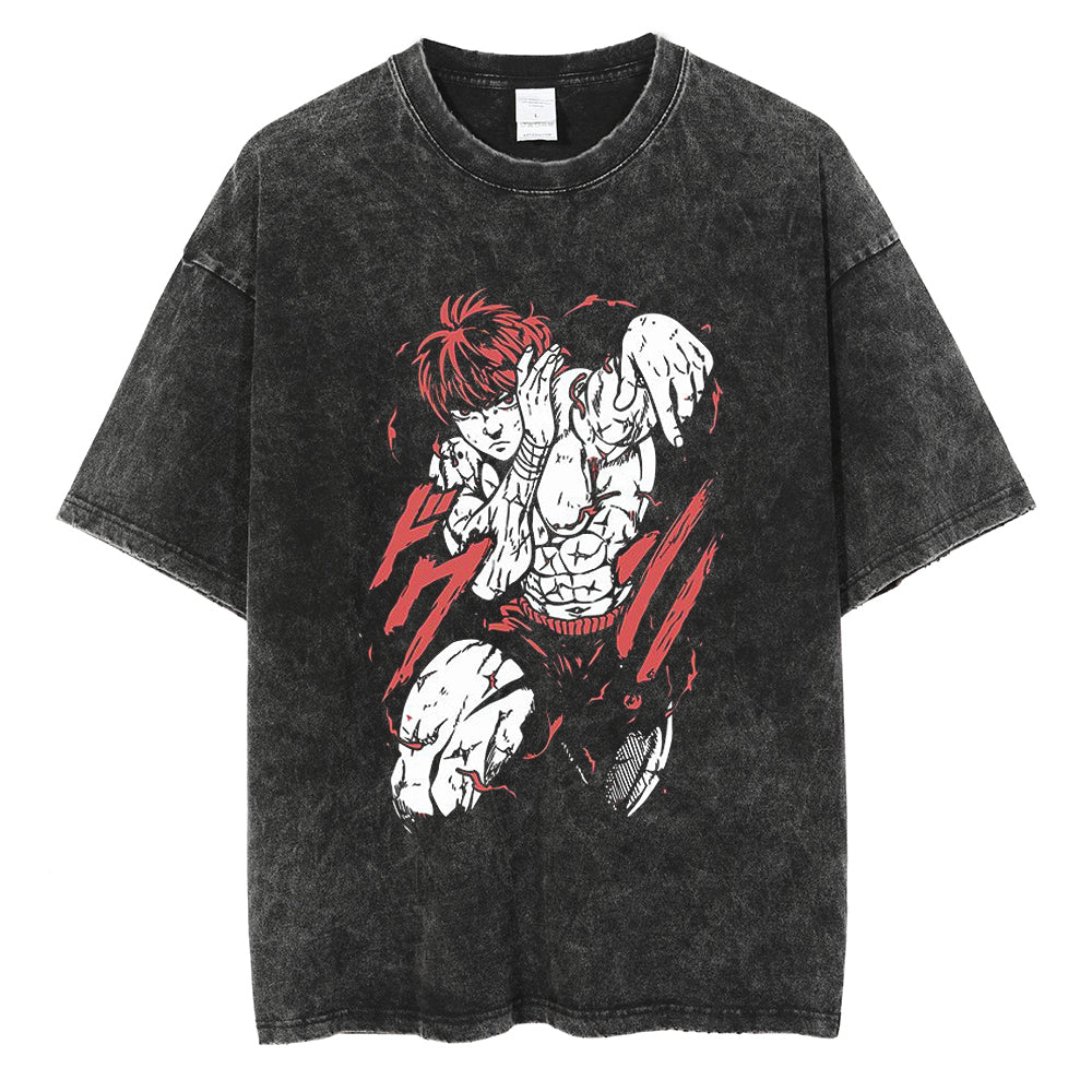 Baki Attack Vintage T-Shirt