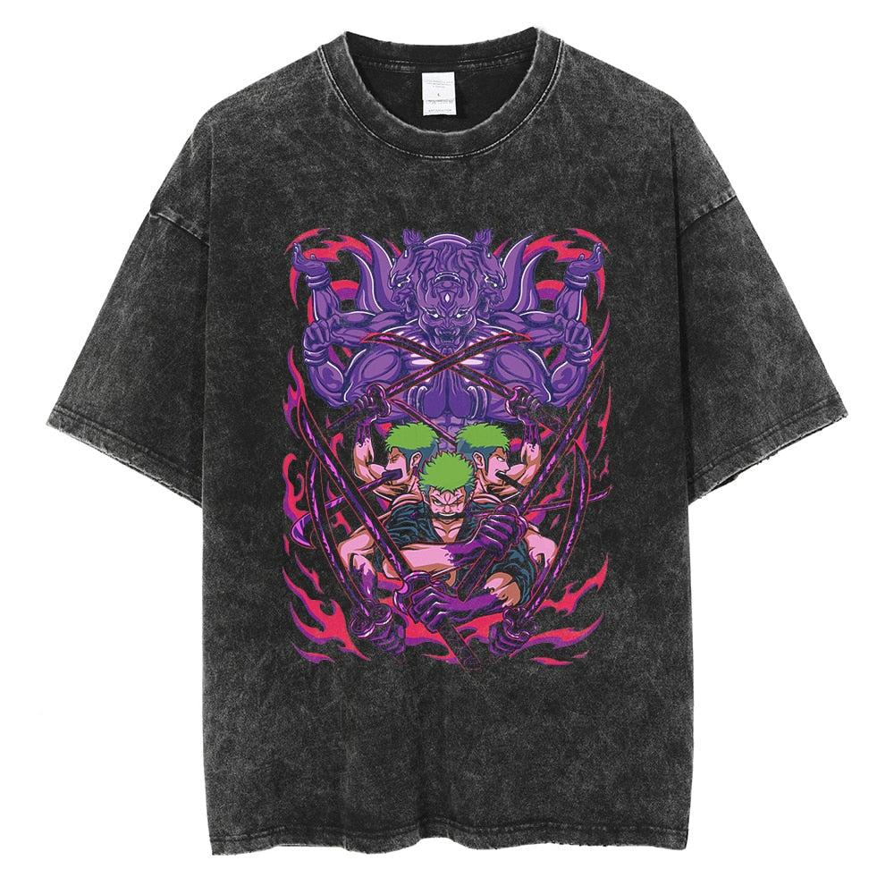 Zoro Asura Vintage T-Shirt