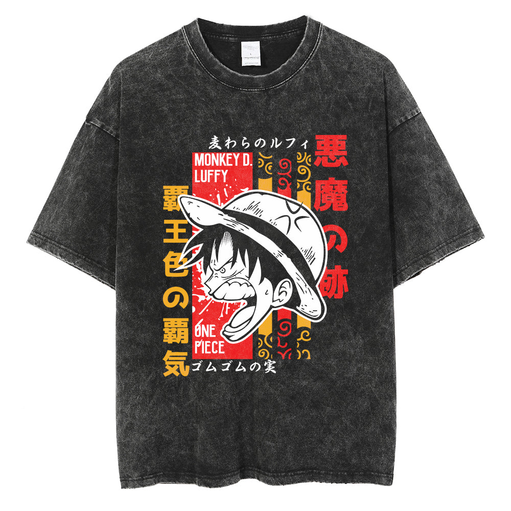 Straw Hat Luffy Vintage T-Shirt