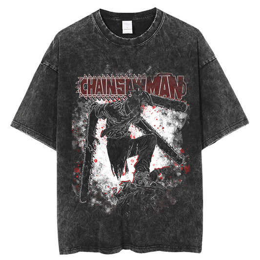 Chainsaw Man Vintage T-Shirt