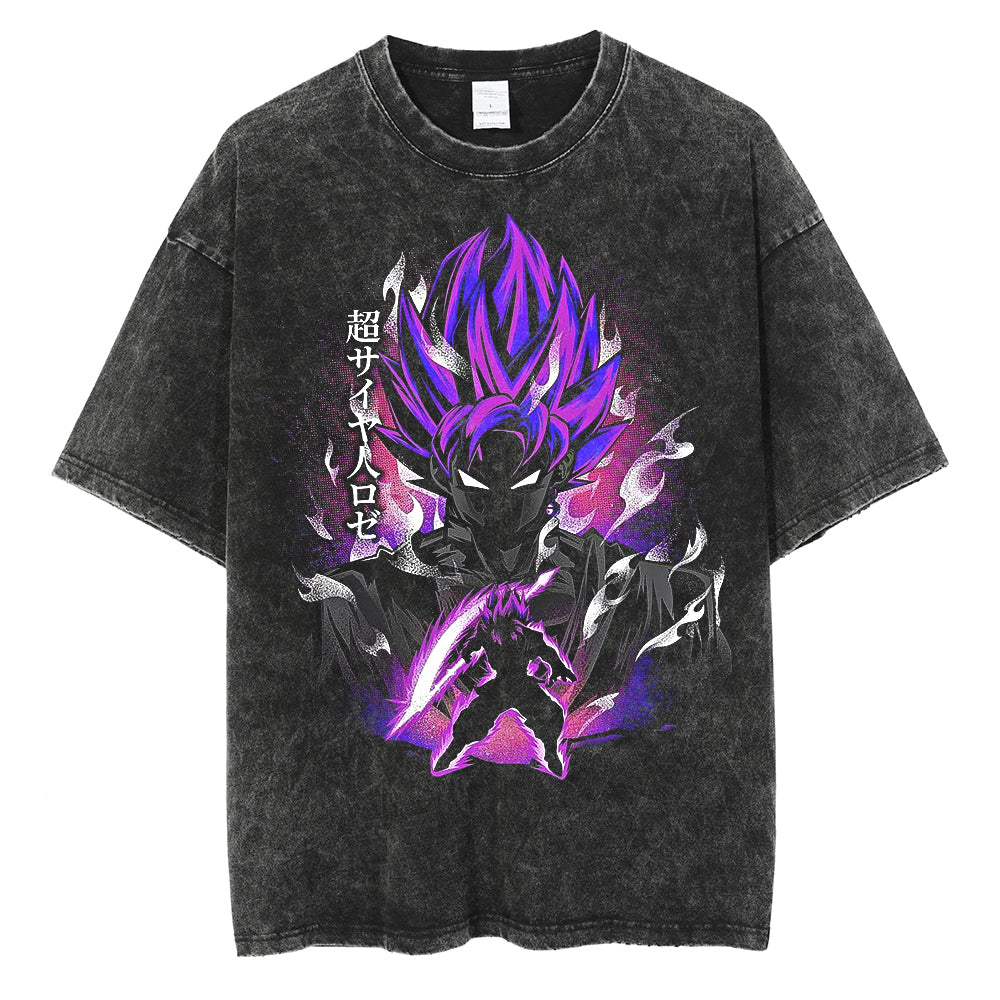 Black Super Saiyan Vintage T-Shirt